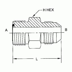 Brennan Mfs Mj Straight O Ring Face Seal Fittings Fs