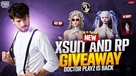 DOCTOR PLAYZ IS BACK X SUIT GIVE AWAY AND RP GIVE AWAY Doctorplayz