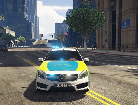 Polizei Mercedes Benz Amg A Paintjob Gta Mods