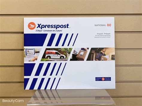 Xpresspost Prepaid National Envelope Pk Size Large Airways Postal