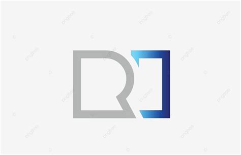 Blue Grey Alphabet Letter Logo Combination Design Identity Grey Color