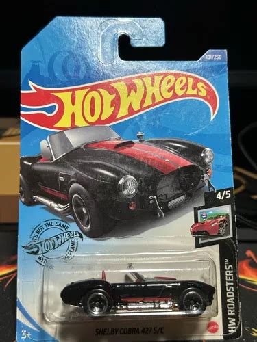 Hot Wheels Shelby Cobra S c Hw Roadsters Negro Meses sin interés