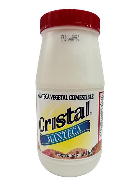 Manteca Cristal 1 Kg La Repostería K Mil