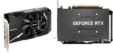 MSI Lanza Su GeForce RTX 3060 Ti Aero ITX Y GeForce RTX 3060 Aero ITX