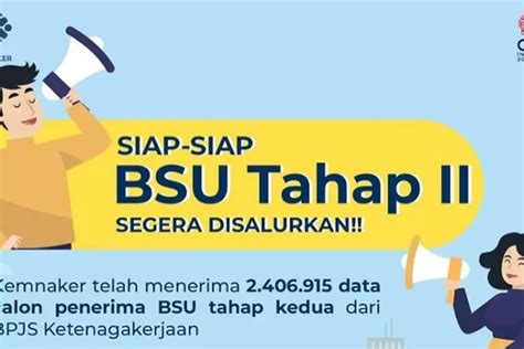 Penyebab Bsu Rp Gagal Dicairkan Kemnaker Berikan Solusi