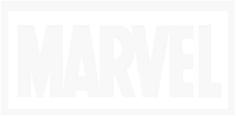 Black And White Marvel Logo Png, Transparent Png - kindpng