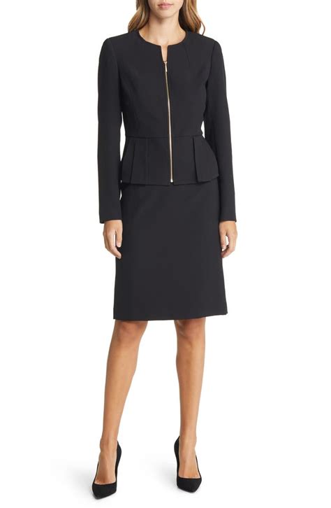 Tahari Asl Two Piece Jacket And Skirt Set Nordstrom