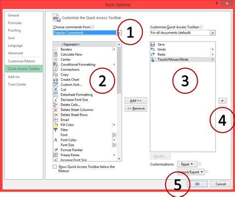 Remarkable Features Of The Quick Access Toolbar In Excel Bookboon