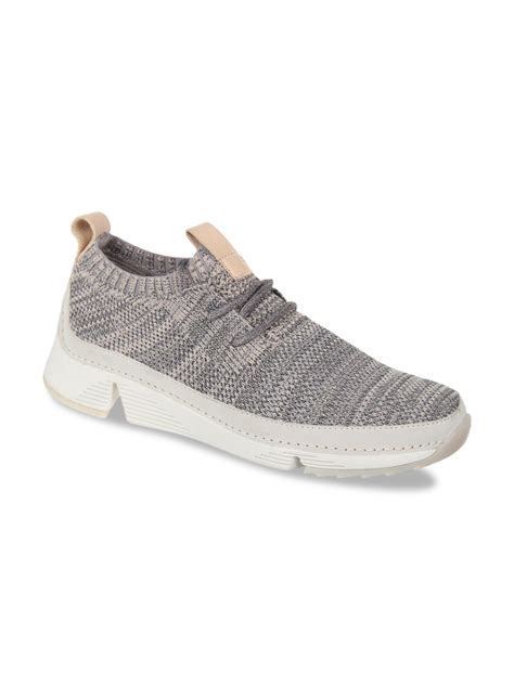 Buy Clarks Women Grey Sneakers Casual Shoes For Women 9815073 Myntra