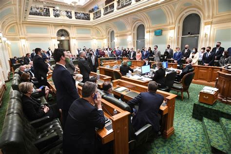 Applause In Queensland Parliament Gallery As Historic Bill Passed