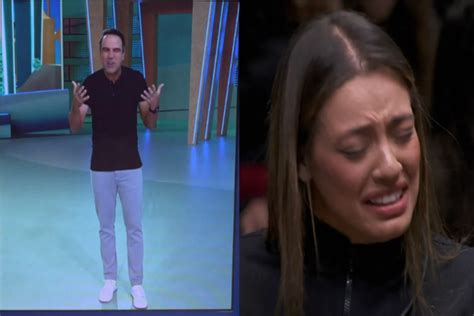 Vídeo Tadeu Schmidt entra ao vivo no BBB24 e dá bronca em Beatriz e