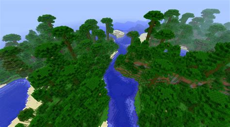 Jungle Mushroom Super Biome Minecraft Map