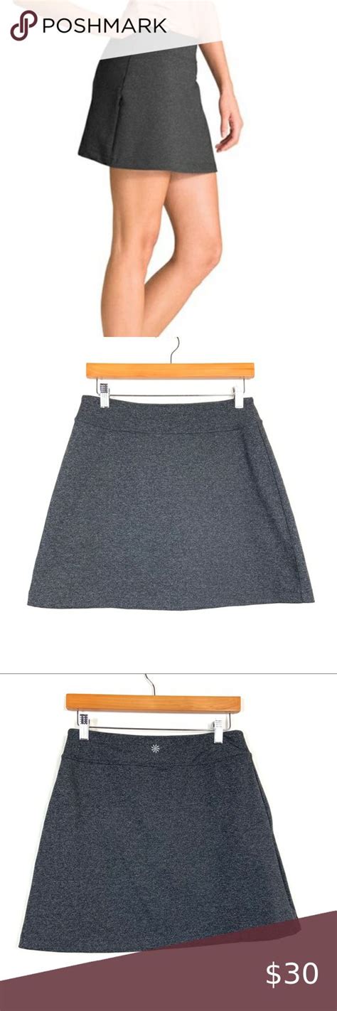 Athleta Sweet Sport Skort Sz Small Charcol Gray Athleta Womens Sweet