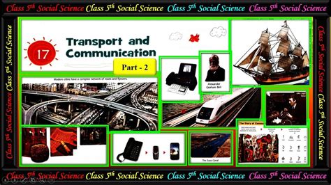 Class Chapter Transport And Communication Part Social