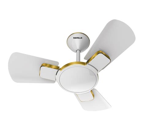 3 Blades 600 Mm Havells Enticer Pearl White Gold Ceiling Fan At Rs 3000