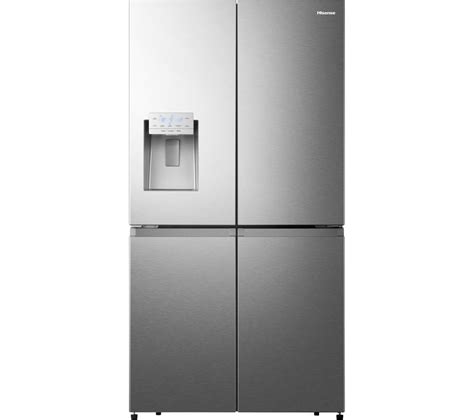 Buy Hisense Rq760n4aif American Style Fridge Freezer Stainless Steel Free Delivery Currys