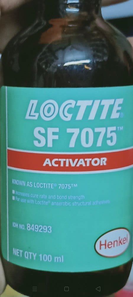 Brand: Henkel Loctite sf 7075, Packaging Size: 100ml, Technology ...