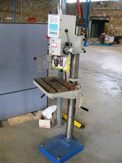 Hafco Metalmaster Drill Press Model Ghd 22 8 Speed 3mt Year Of Manufacture 20 10 2002 415