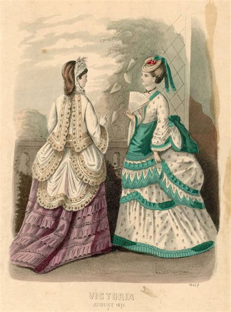 Victoria 1871 Victorian Fashion Vintage Fashion French Fashion