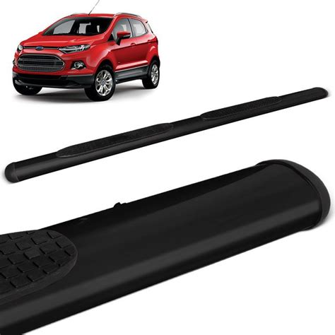 Estribo Lateral Ecosport A Oval Preto General Car