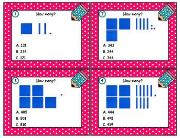 Place Value Task Cards 3 Digit Numbers By The Monkey Market TPT