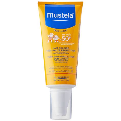 МУСТЕЛА SPF50+ слънцезащитен лосион за лице и тяло за бебета 100 мл ...