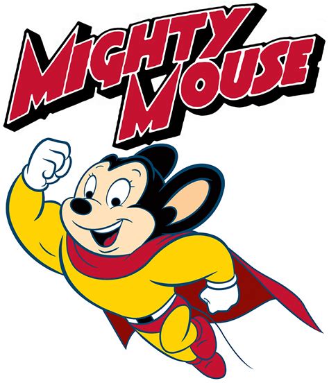 Mighty Mouse Iron On Transfer 2 Divine Bovinity Design