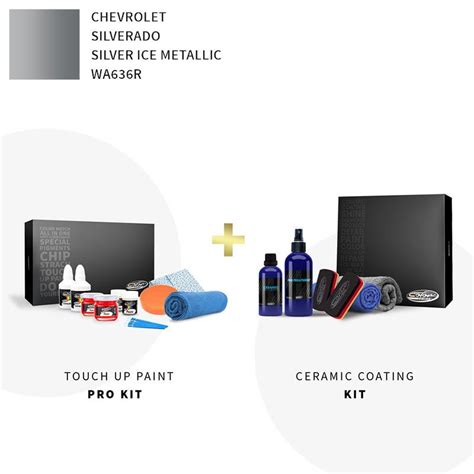 Chevrolet Silverado Silver Ice Metallic Wa R Touch Up Paint Kit