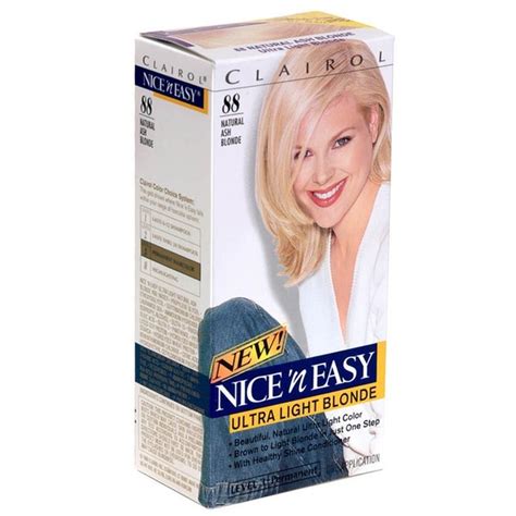 Nice N Easy Ultra Light Blonde Haircolor Natural Ash Blonde 88