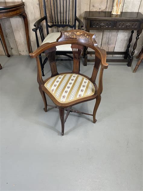 Edwardian Corner Chair Antiques Atlas