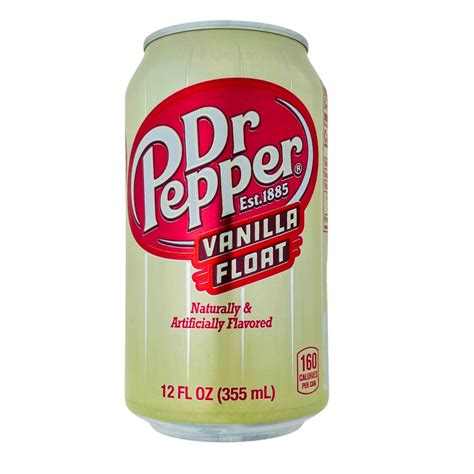 Dr Pepper Vanilla Float 355ml 12 Pack Iwholesalecandyca