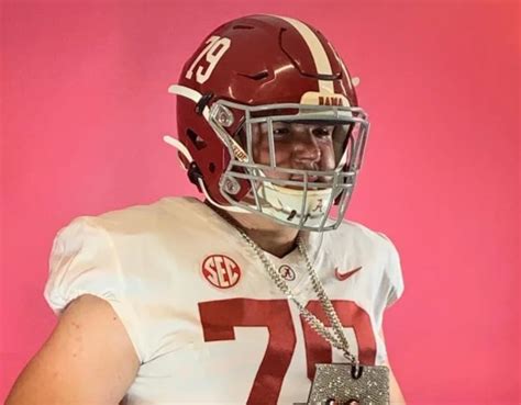 Alabama Still Impressing Five Star OL Jackson Cantwell