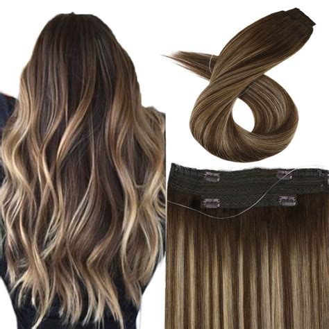 Sunny Hair Balayage 4 27 4 Best Halo Hair Extensions Remy Human Hair — Sunnyhair