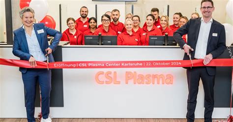 Neues Csl Plasma Center In Karlsruhe Er Ffnet Lebensretter Gesucht