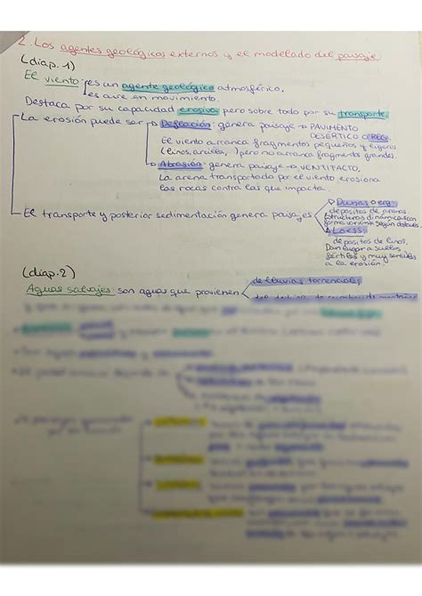 SOLUTION Procesos Geol Gicos Externos De La Tierra Studypool