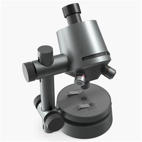 Transmitted Light Microscope Gray D Model Ds Blend C D Fbx