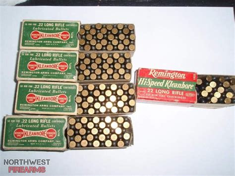 Vintage Collectable 22lr Ammo Kleanbore Remington Northwest Firearms Oregon Washington