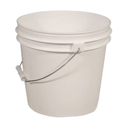 Gallon White Hdpe Open Head Pail Pipeline Packaging