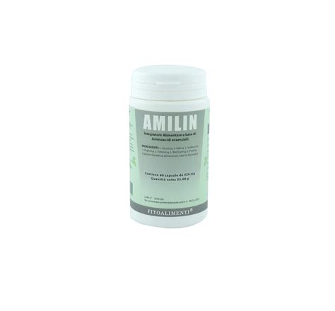 Amilin capsule (flacone da 60 capsule) - euronatur group