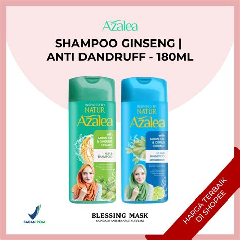 Jual Azalea Shampoo Ginseng Anti Dandruff Ml Hijab Shampo