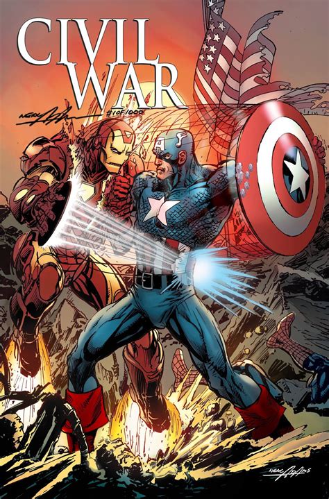 Captain America Vs Iron Man By Neal Adams Iron Man Vs Captain America Captain America