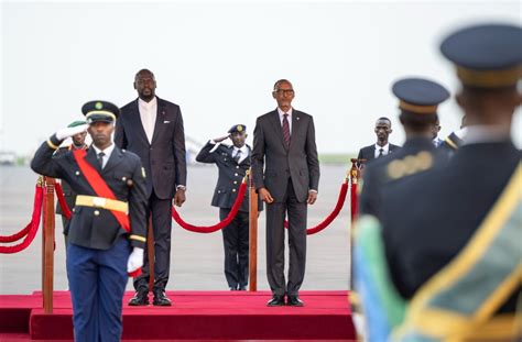 PHOTOS Guinea President Mamadi Doumbouya Visits Rwanda The New Times