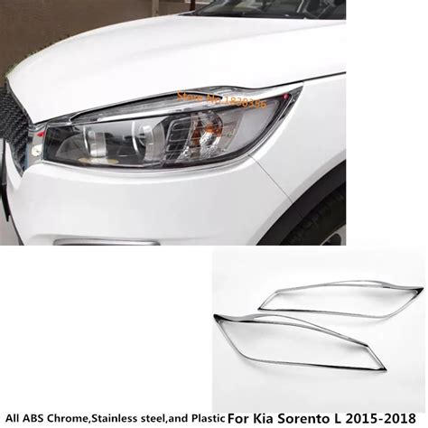 For Kia Sorento L 2015 2016 2017 Car Styling Body Front Head Light Lamp