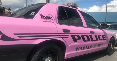 Warner Robins Police Department Wrpd Goes Pink For The Pink Patch Project