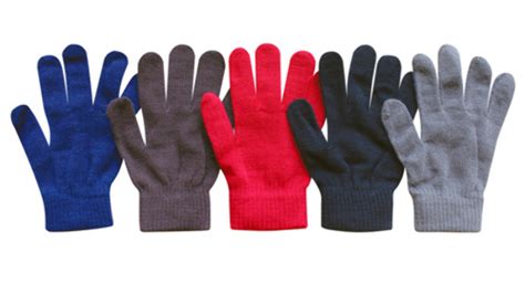 Wholesale Women S Winter Gloves Assorted Colors Solid