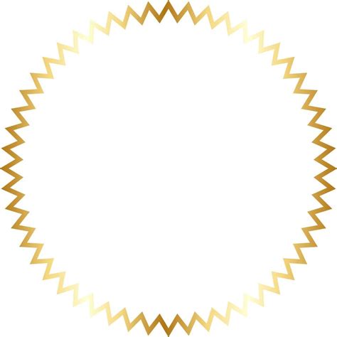 Circle Gold Border Frame Vector 12725115 Vector Art at Vecteezy