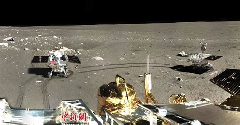 Chinas Moon Rover Stars In Wide Screen Picture