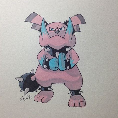 Chaos Granbull Type: Fairy/Fighting Ability: Strong Jaw #pokemon # ...