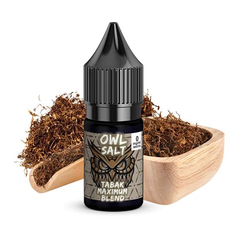 OWL Salt Liquid Tabak Maximum Blend 10 Ml