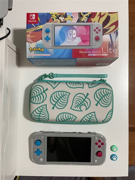 Nintendo Switch Lite Zacian Zamazenta Pokemon Edition Video Gaming